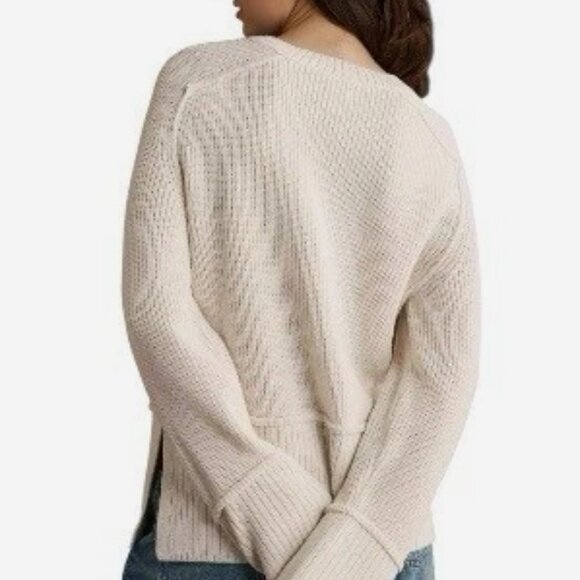 Pilcro Crewneck Off-White Oversized Sweater Medium - Picture 2 of 8